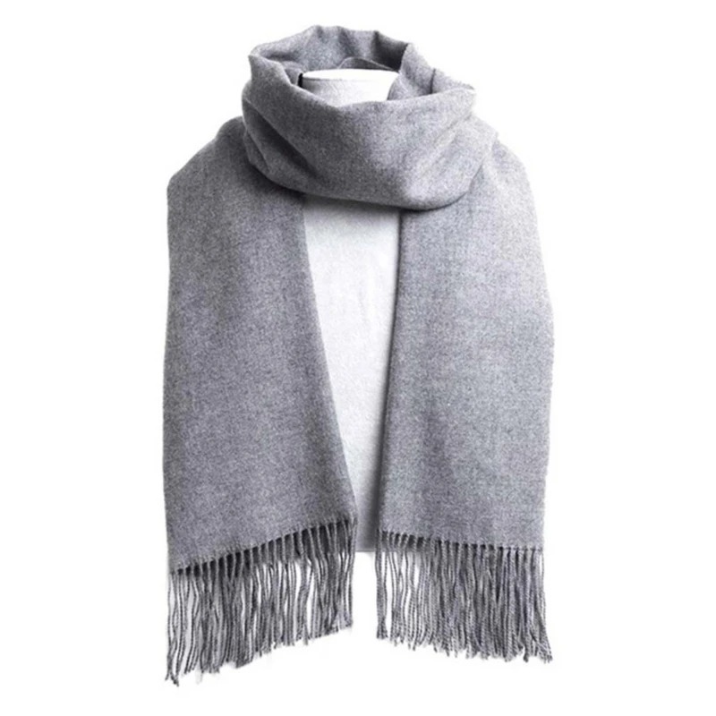 Mens Fashion Winter 2025 - 2025 Wool Scarves Winter Soft Warm
