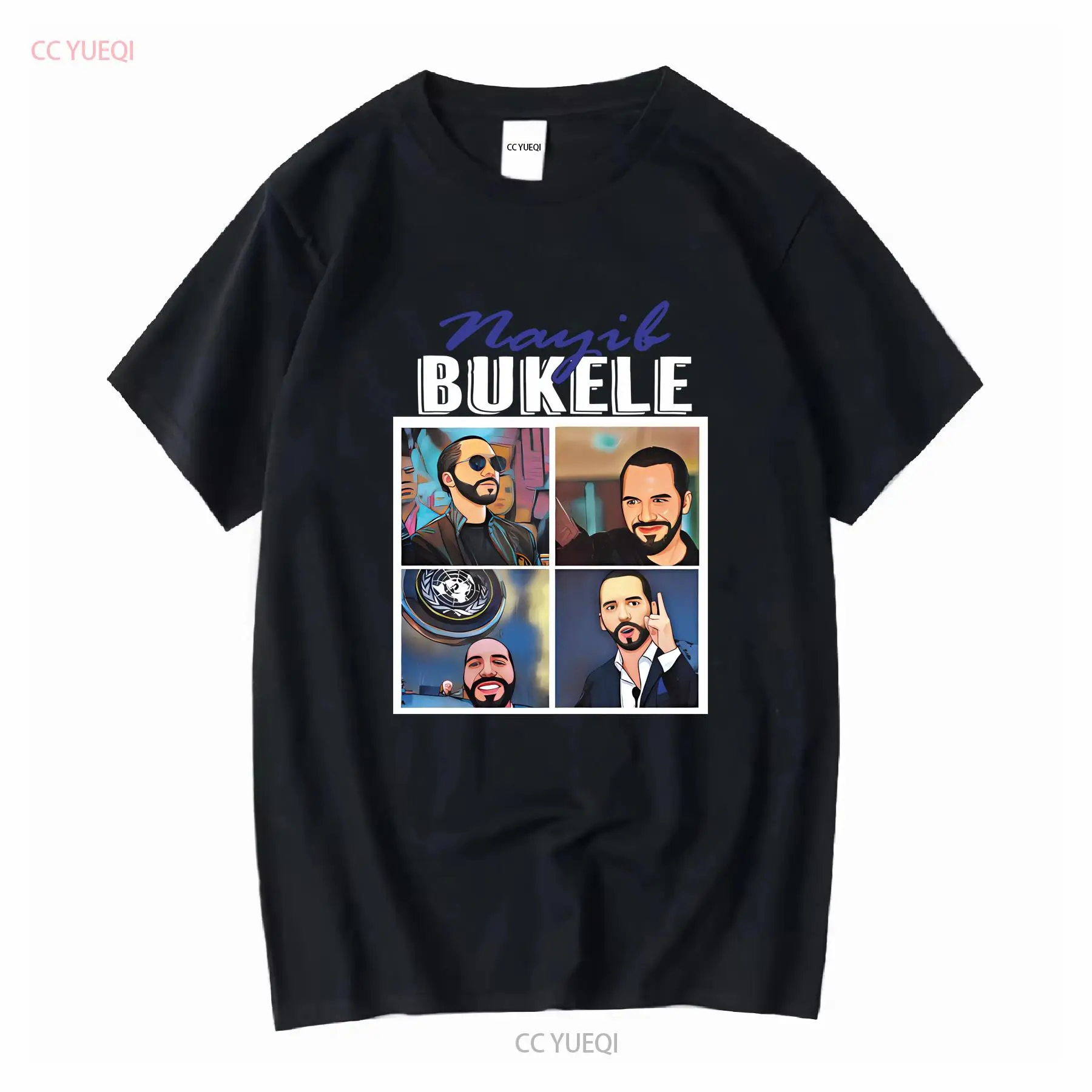 Men'S Fashion Everyday - Nayib Bukele T Shirt El Salvador