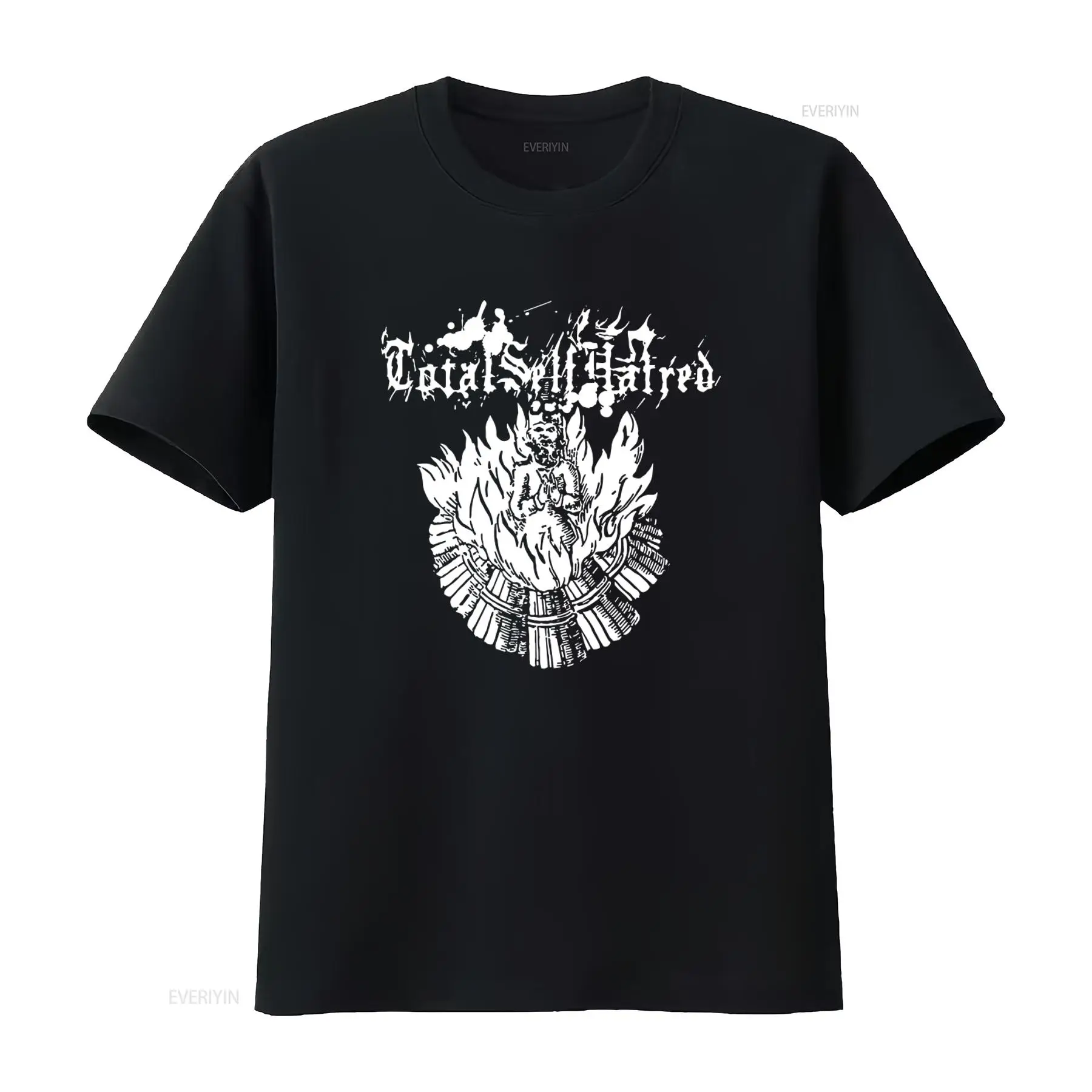 Men'S Fashion Everyday - TOTALSELFHATRED T Shirt Dark Art Design