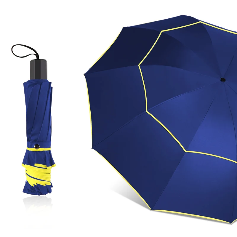 Men'S Fashion Umbrella - Quality Big Umbrella Double Layer Folding