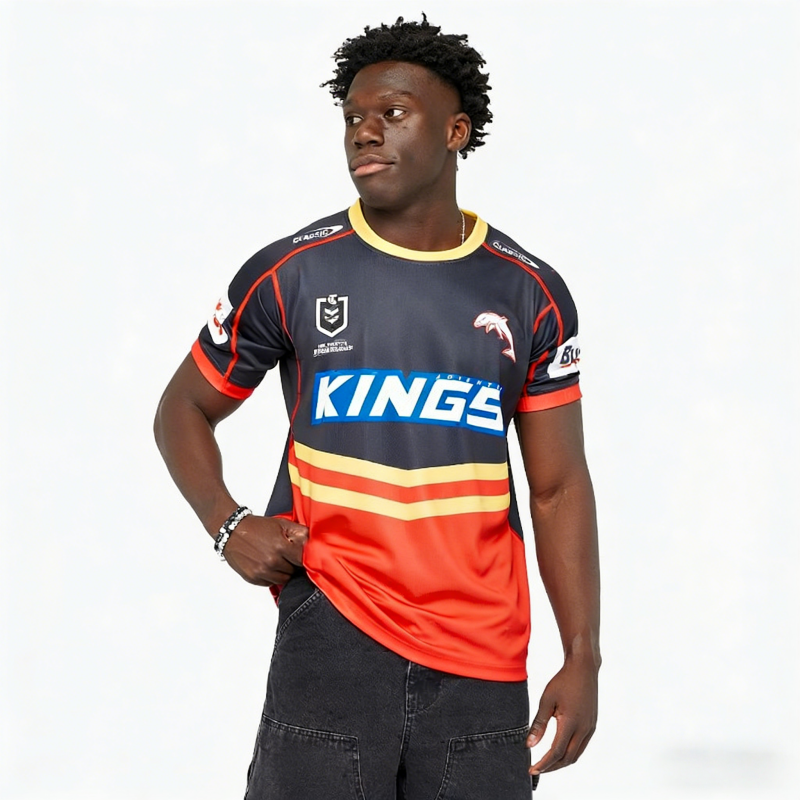 Mens Fashion Rugby Shirts - 2026 New Fashion Dolphins Rugby Jersey