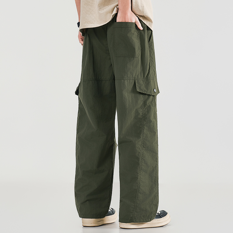 Cargo Jogger Pants - Summer Men's Workwear Wide Leg Pants