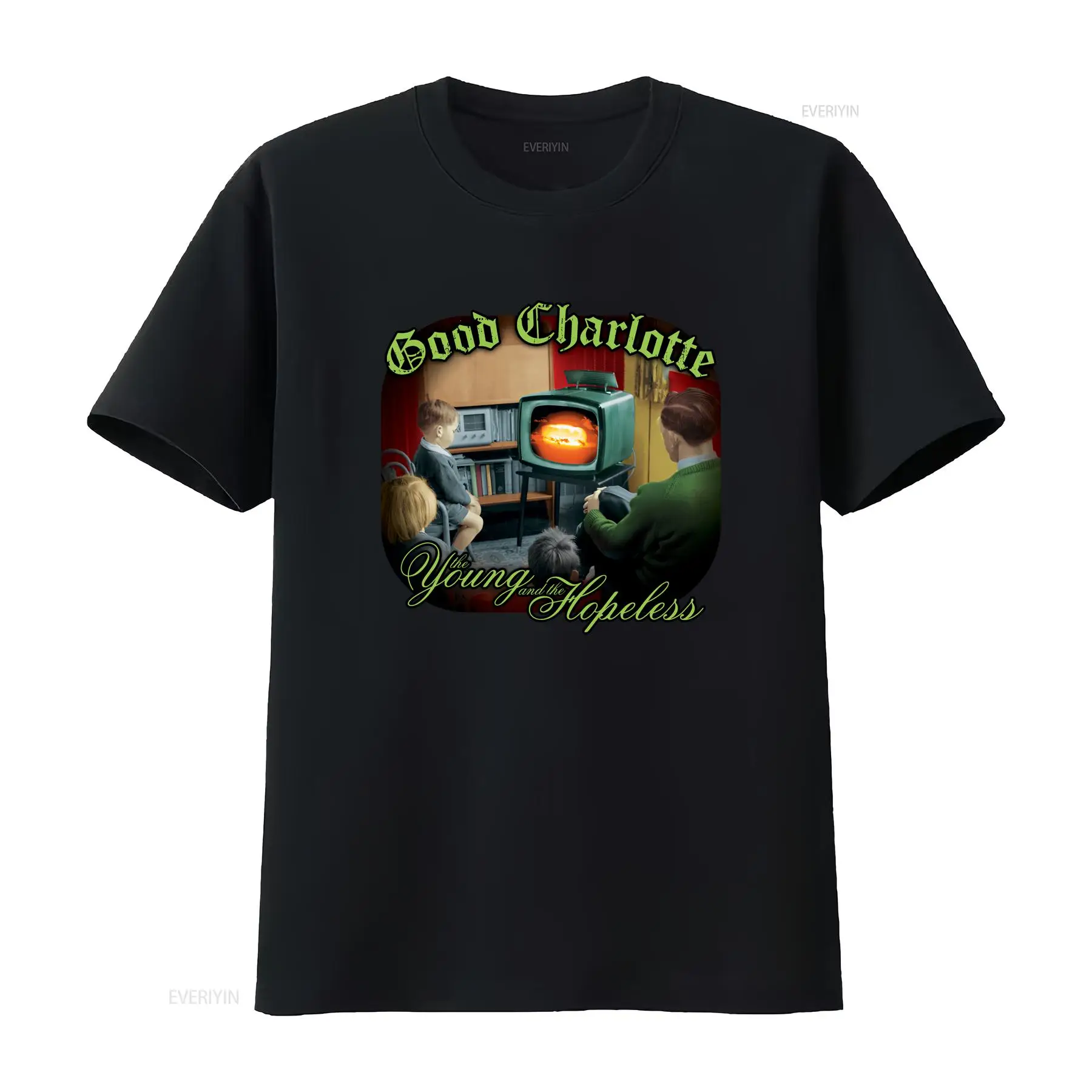 Men'S Fashion Everyday - Good Charlotte T Shirt Young Hopeless