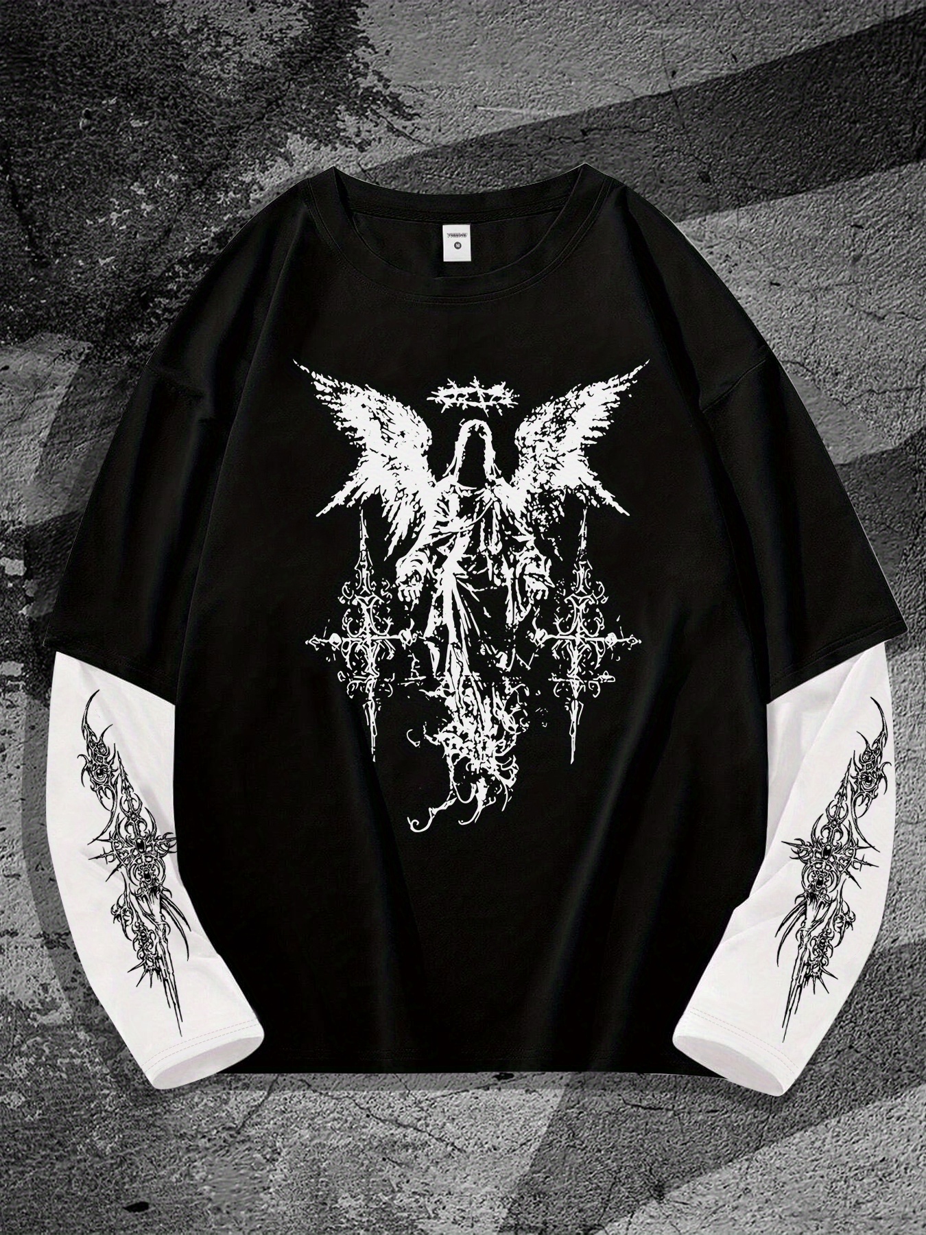 Mens Fashion Summer - New men's long-sleeved T-shirt for Spring