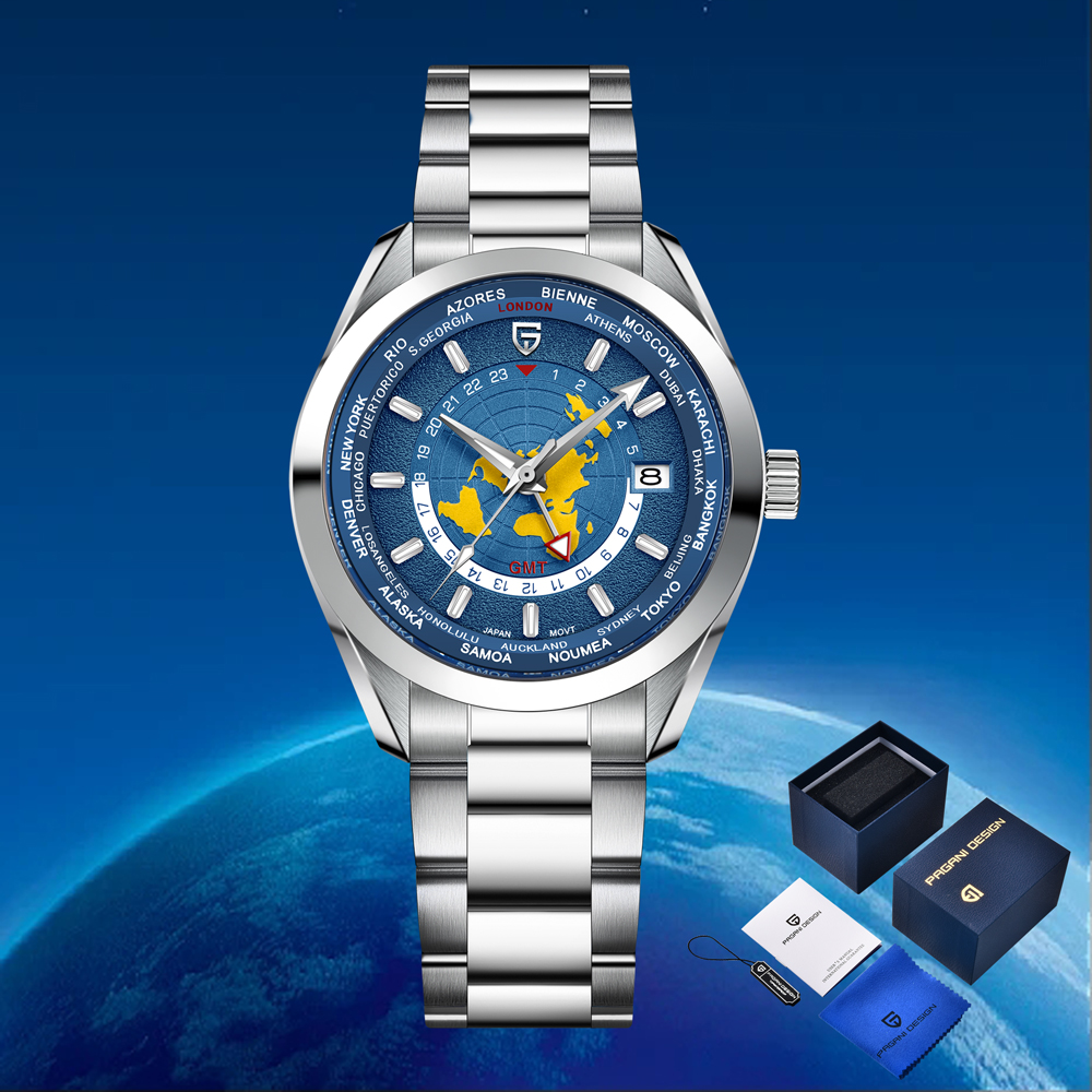 Mens Fashion Watch - PAGANI DESIGN 1788 Light Luxury Mechanical