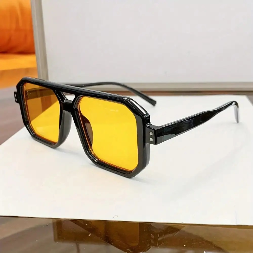 One Pair Of Neutral Square Ret - Men'S Fashion Accessories reseña y precio