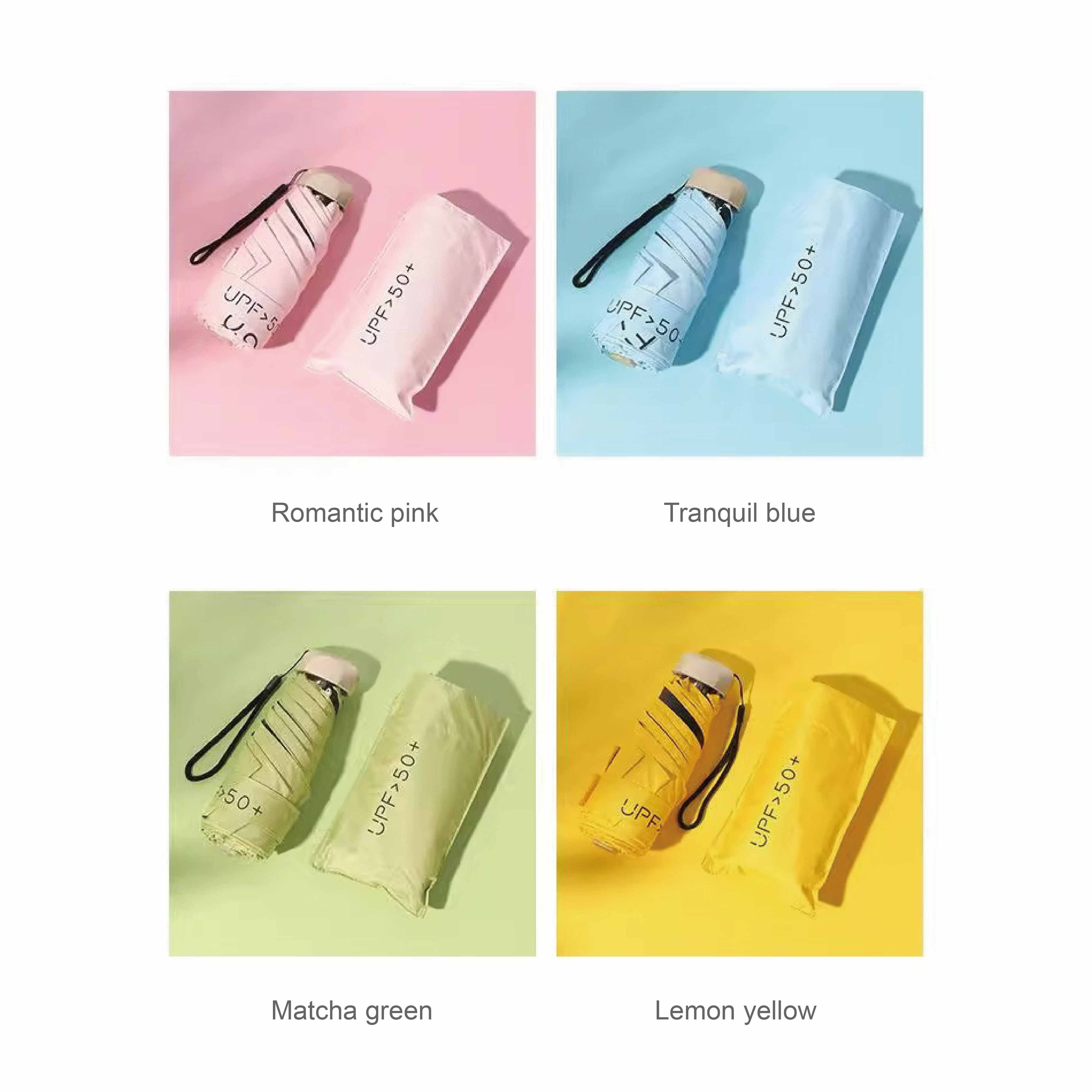 Mini five-fold umbrella sun pr - Men'S Fashion Umbrella reseña y precio