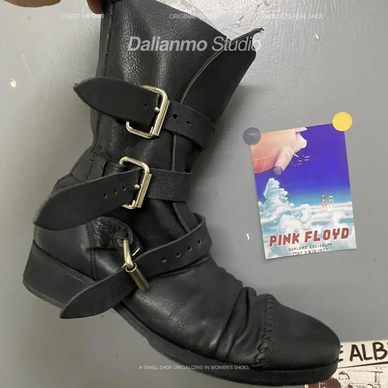 Fashion Men's Genuine Leather  - Men Fashion Vintage reseña y precio