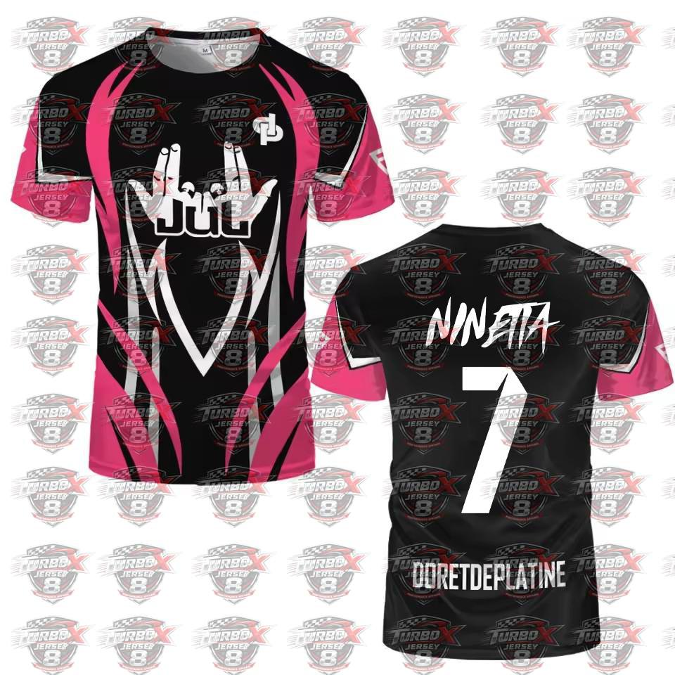 2026 New Jul T-shirts Ninetta  - Men'S Fashion Pink Shirt reseña y precio