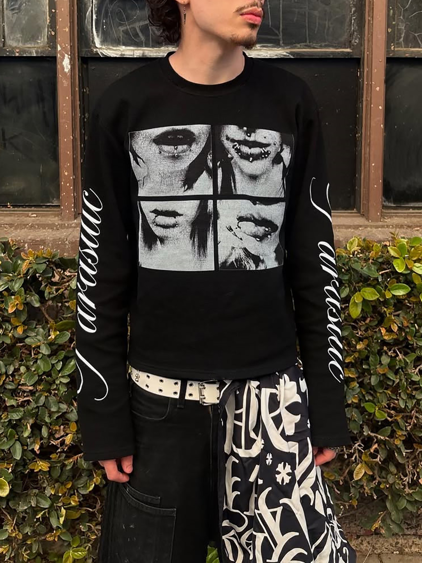 Dark style street punk unisex  - Mens Fashion Summer reseña y precio