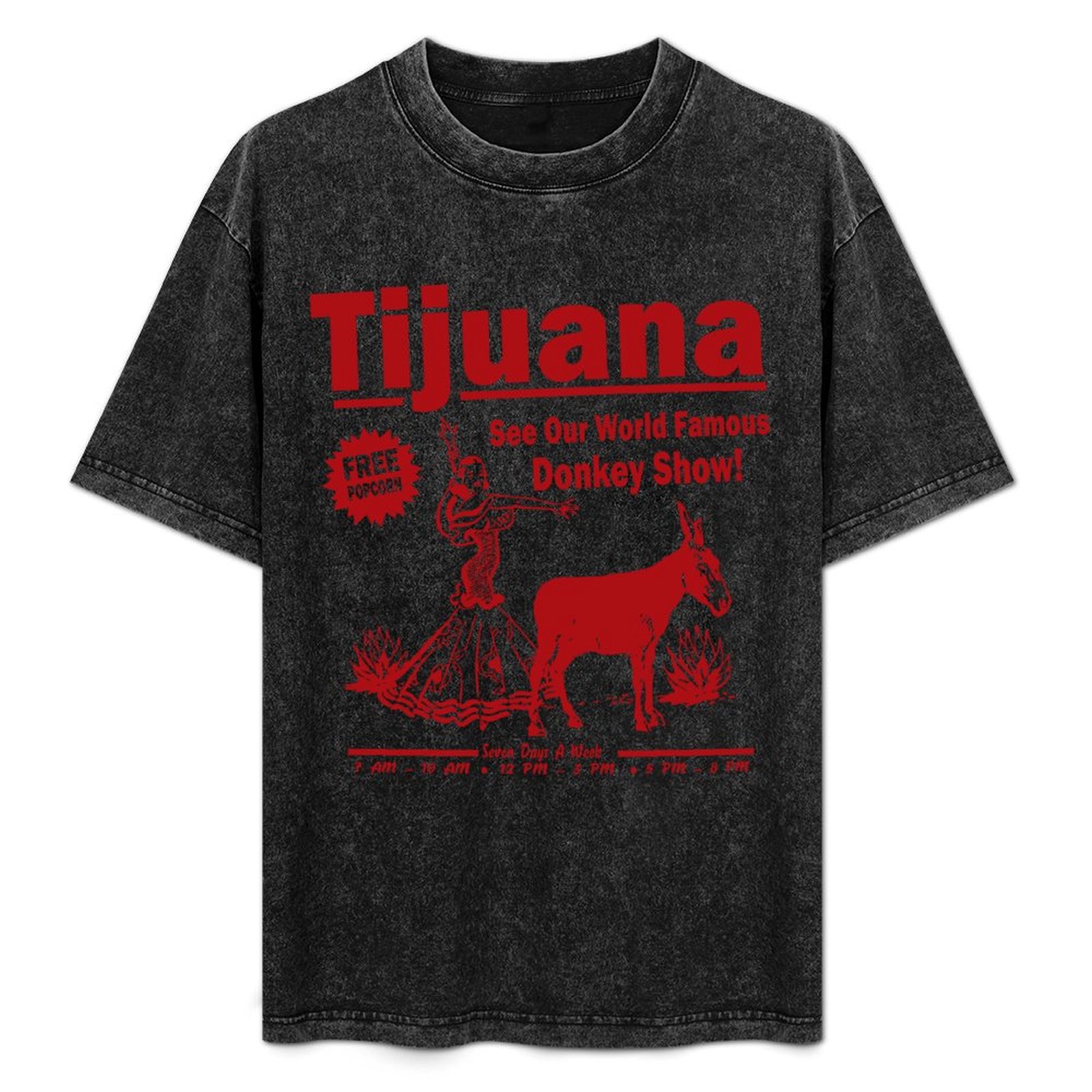 Funny Shirt - Tijuana Donkey S - Men'S Fashion Tijuana reseña y precio