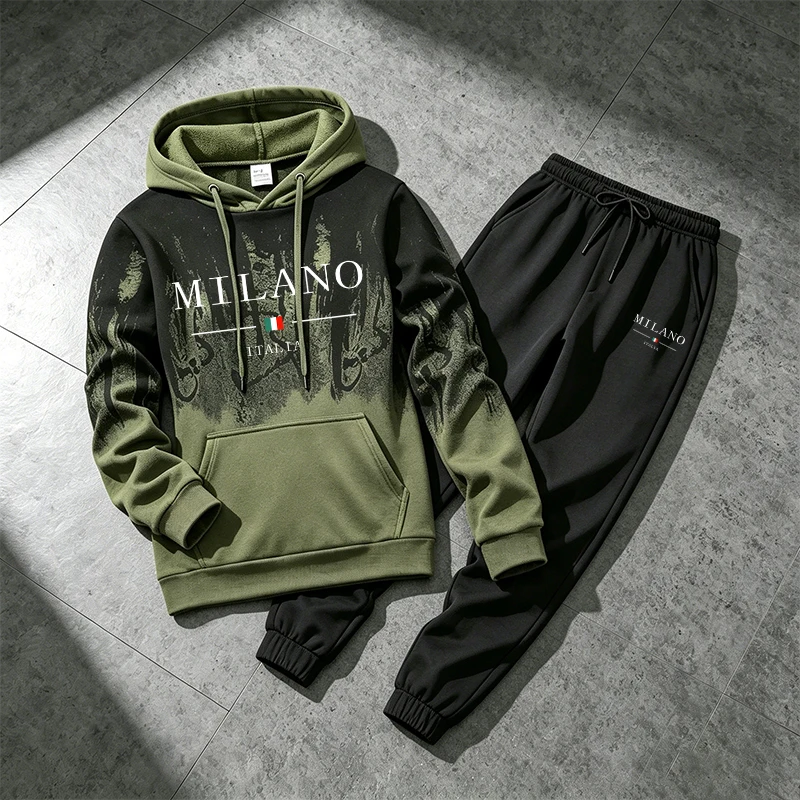 Italy Fashion Sportswear 2pcs  - Mens Fashion Suits reseña y precio
