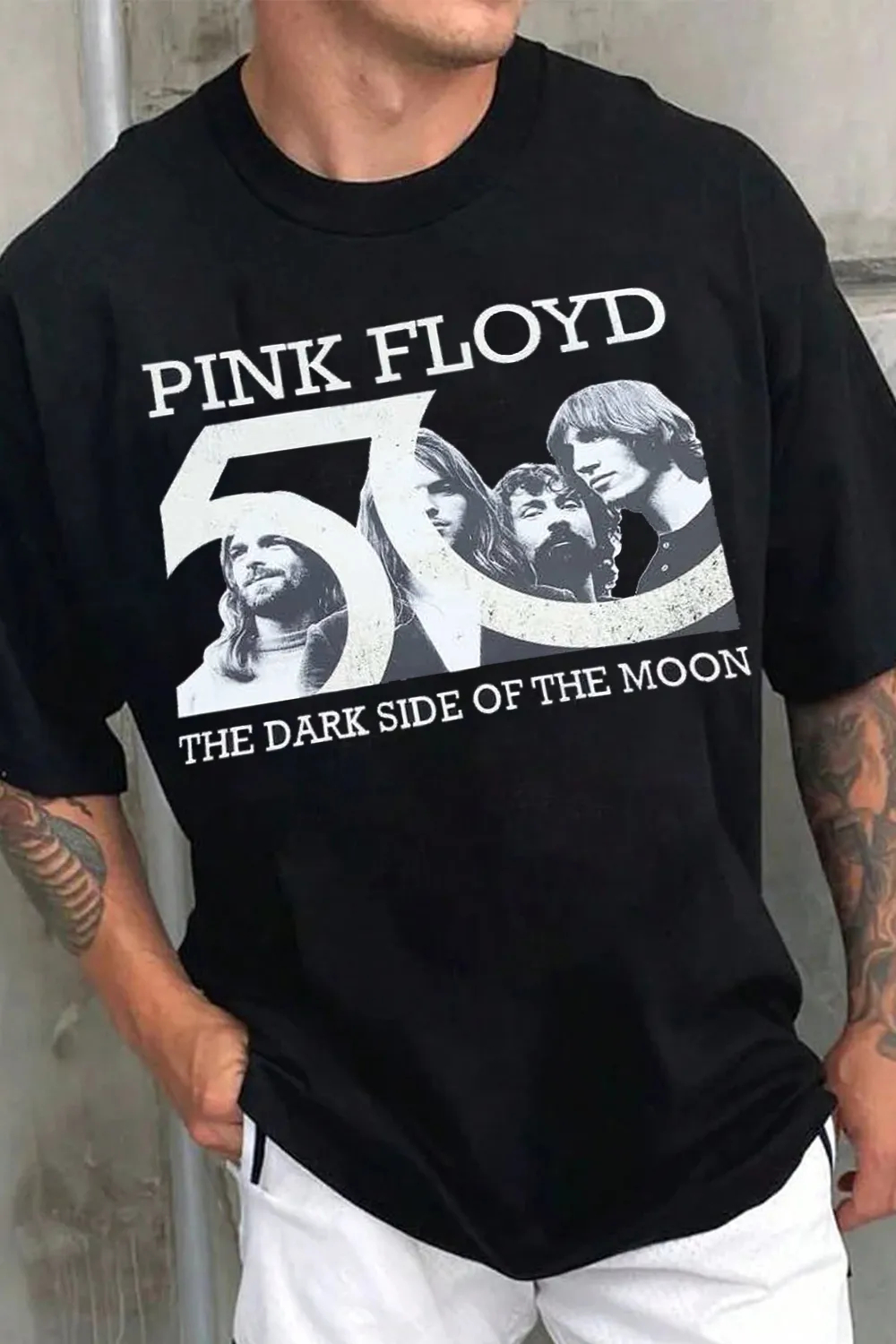 Best 2026 Pink Floyd Graphic C - Men'S Fashion Pink Shirt reseña y precio