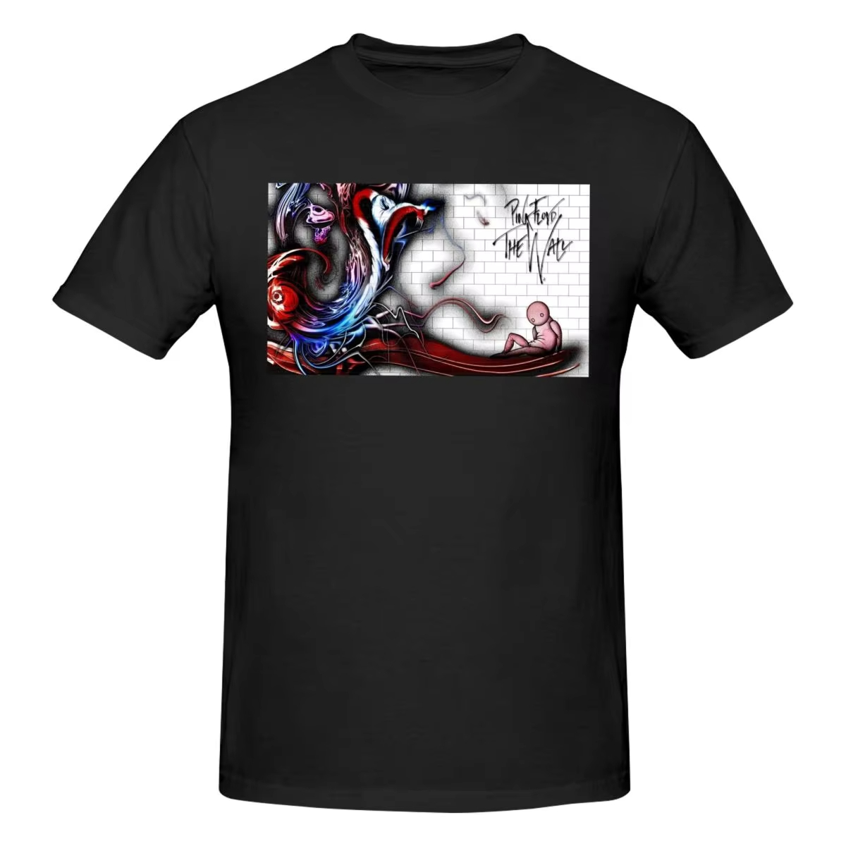 Grunge Vintage Pink Floyd Patt - Men'S Fashion Pink Shirt reseña y precio