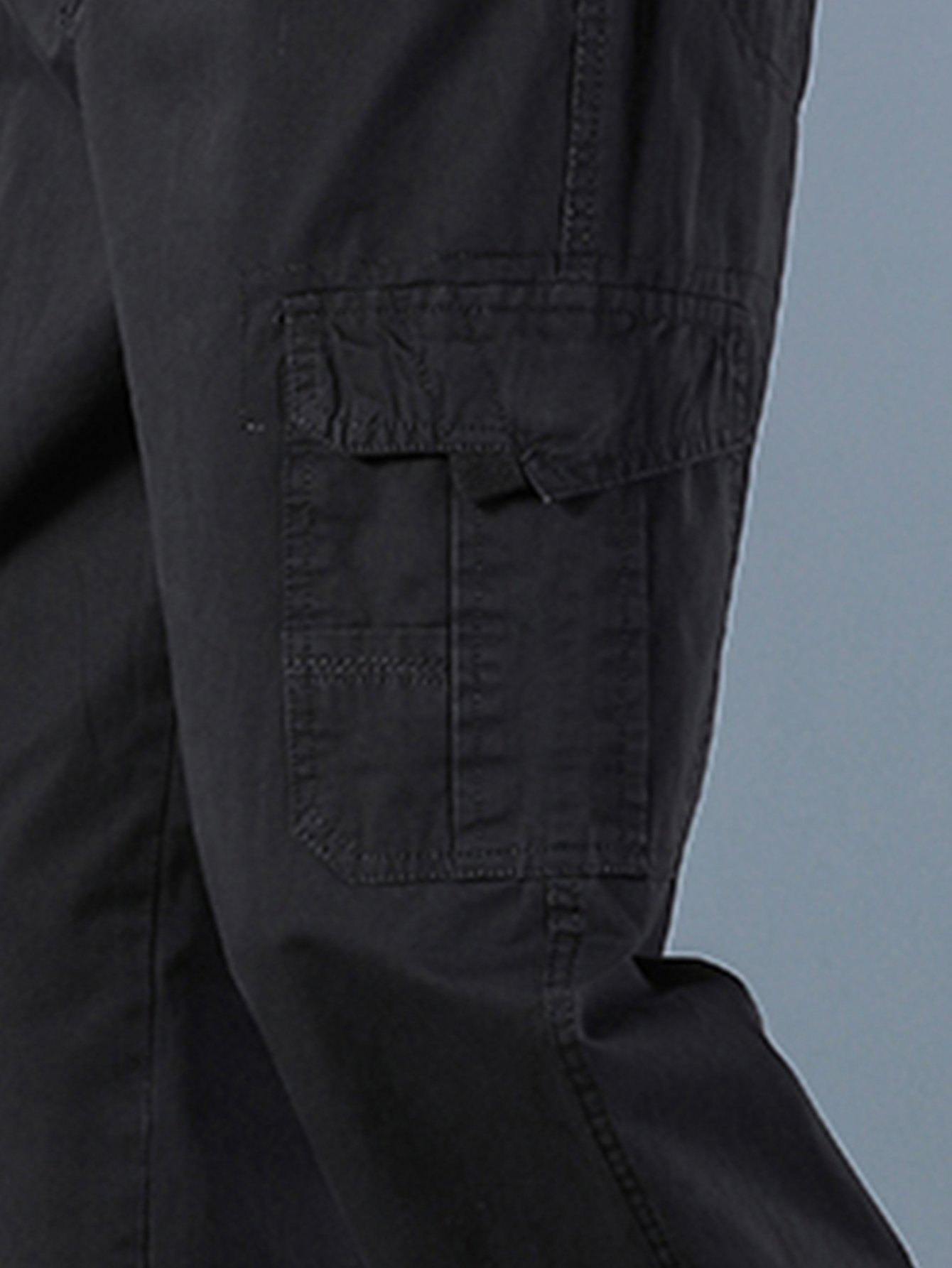 Men's 100% Cotton Straight Bla - Cargo Jogger Pants reseña y precio
