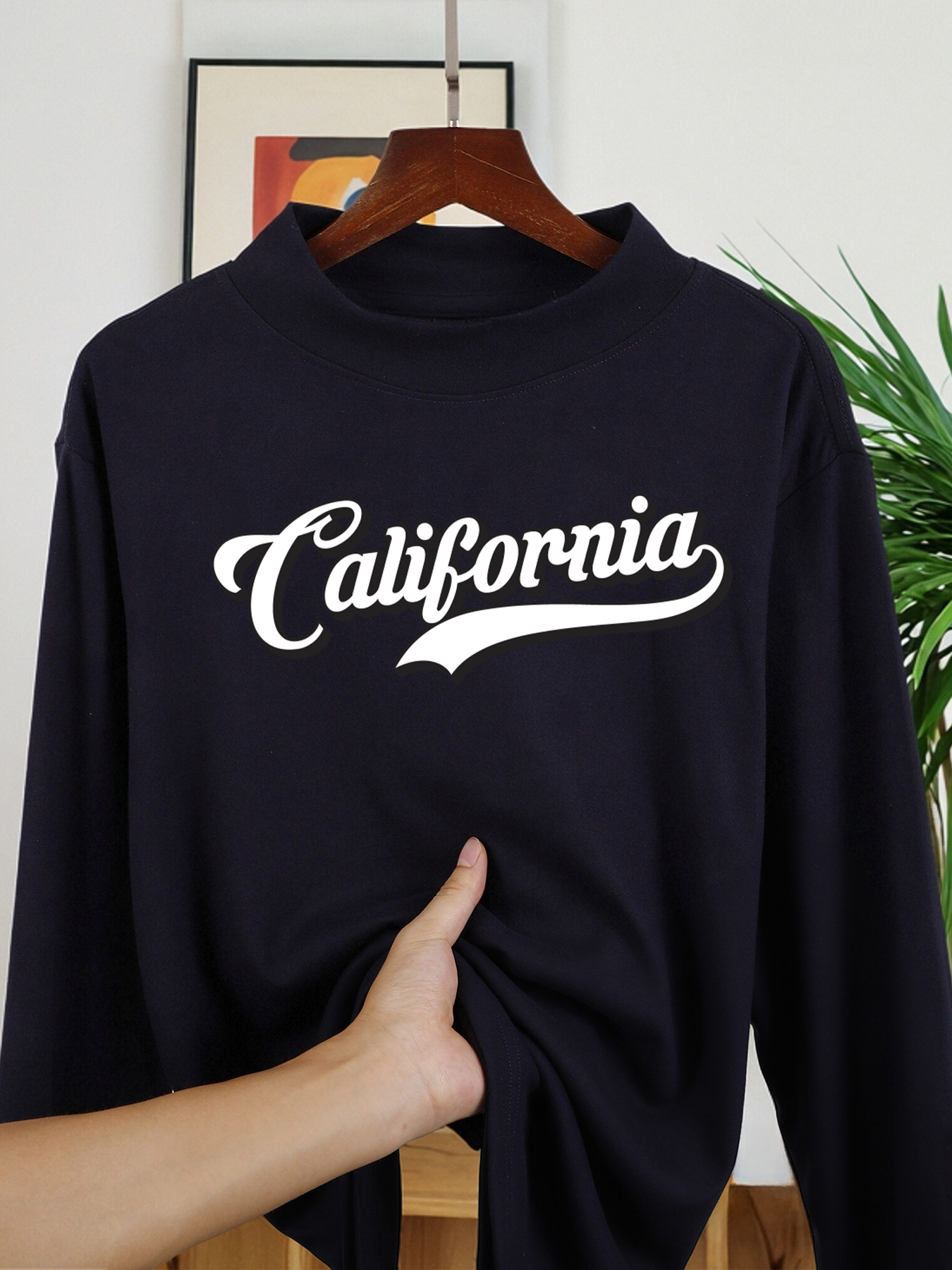 California Art Letter Printing - Mens Fashion Top reseña y precio