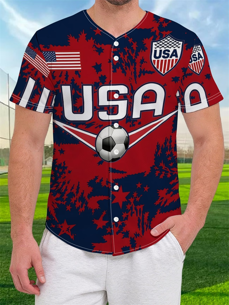 Baseball Jersey USA 250 Baseba - Mens Fashion Baseball Jersey reseña y precio