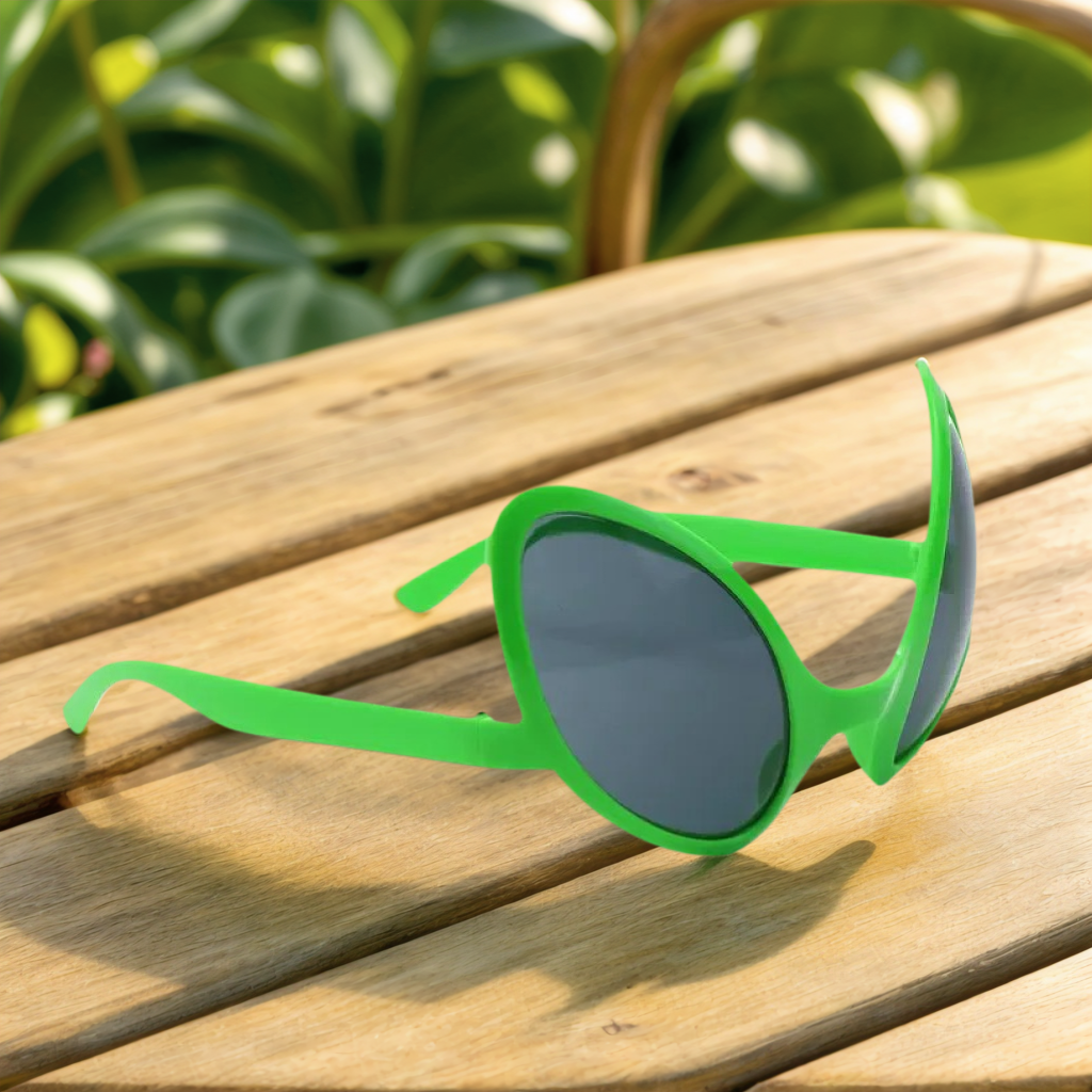 Green Alien Martian Quirky Sun - Men'S Fashion Accessories reseña y precio
