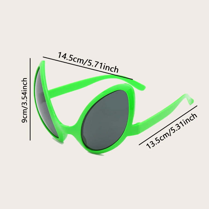 Green Alien Martian Quirky Sun - Men'S Fashion Accessories reseña y precio