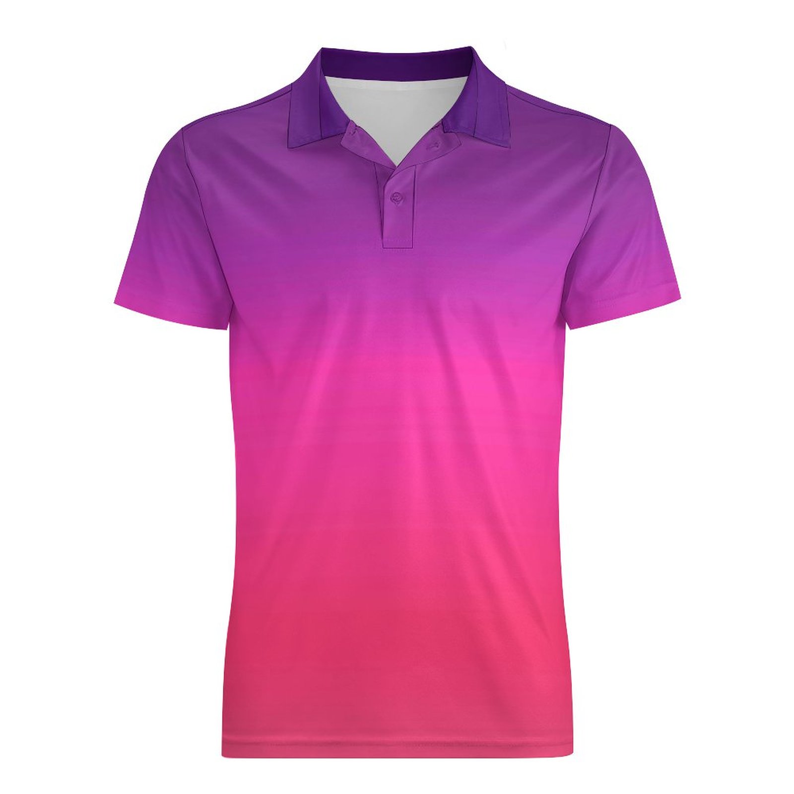 Ombre Abstract Polo Shirt Neon - Men'S Fashion Pink Shirt reseña y precio