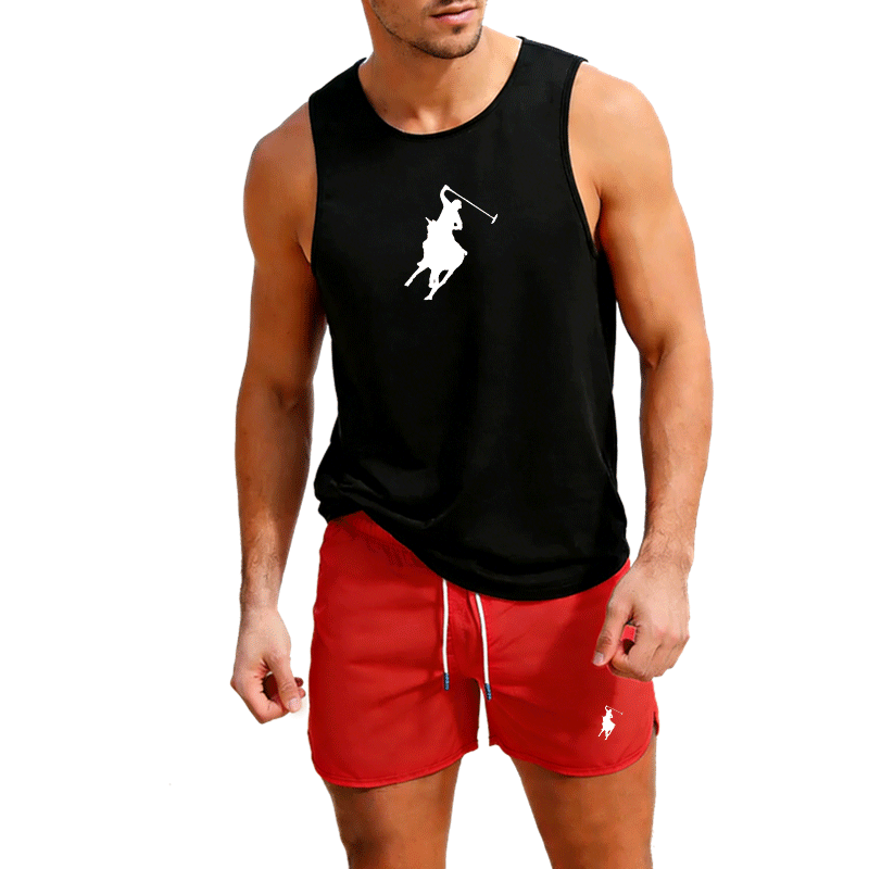 European Men Summer Vest and S - Mens Fashion Summer reseña y precio