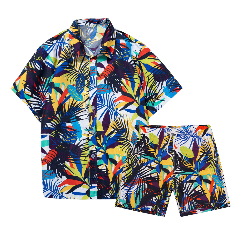 Hawaiian Coconut Tree 3D Print - Mens Fashion Suits reseña y precio