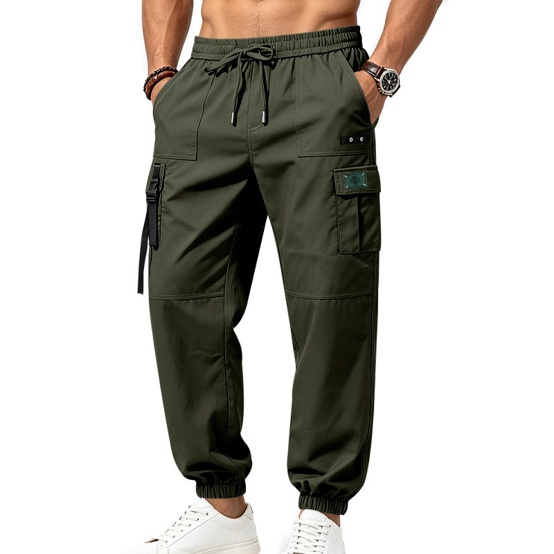 Men's casual cargo joggers wit - Cargo Jogger Pants reseña y precio