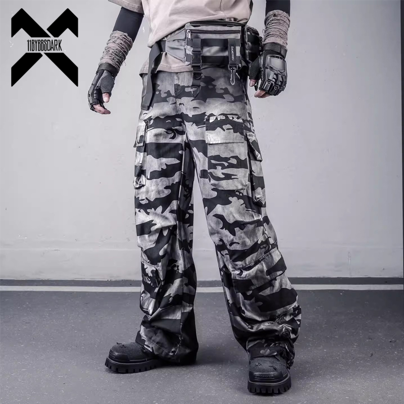 Vintage Men's Camo Cargo Pants - Cargo Jogger Pants reseña y precio