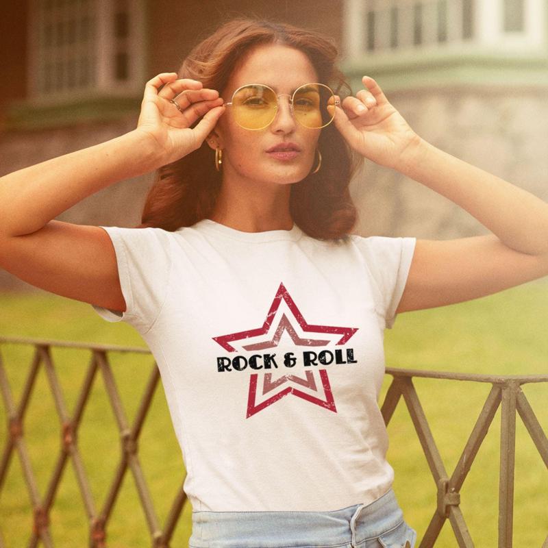 Rock N Roll T Shirt 70s Clothi - Men'S Fashion 70S reseña y precio