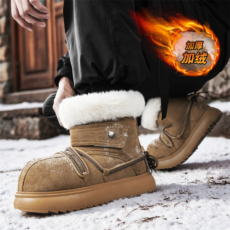 2025 New Winter Men Snow Boots - Mens Fashion Winter 2025 reseña y precio