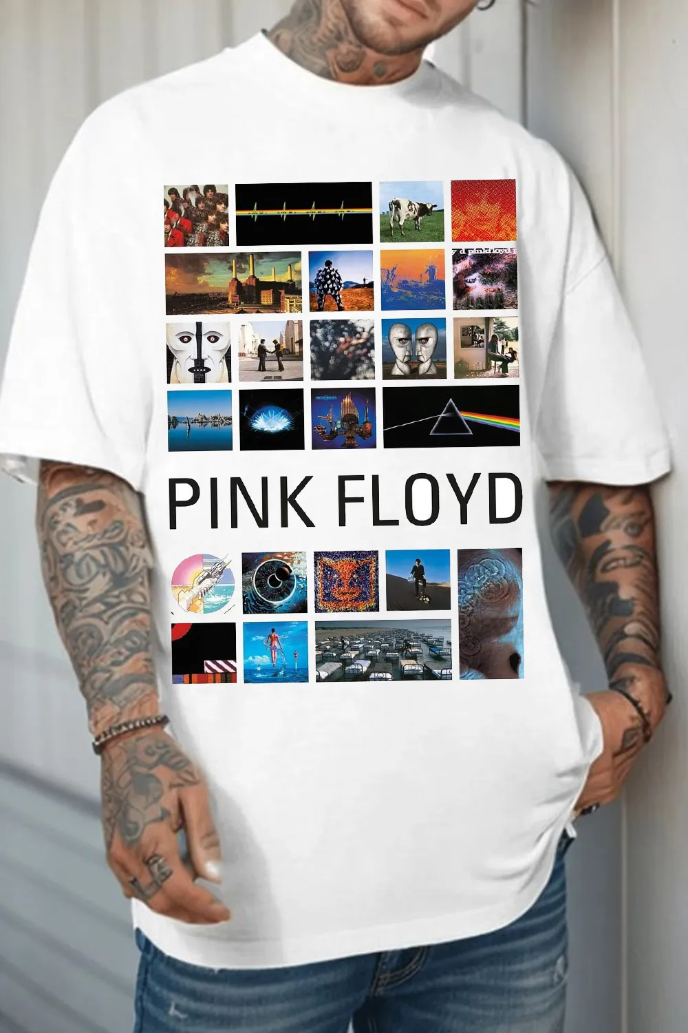 Fit Pink Floyd Graphic Cotton  - Men'S Fashion Pink Shirt reseña y precio