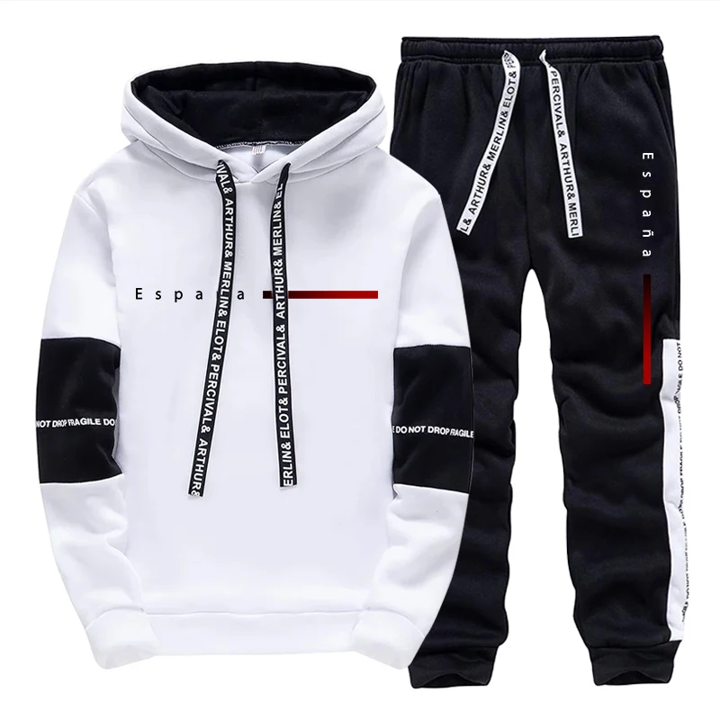 Spain Fashion Men's Set Hooded - Mens Fashion Suits reseña y precio