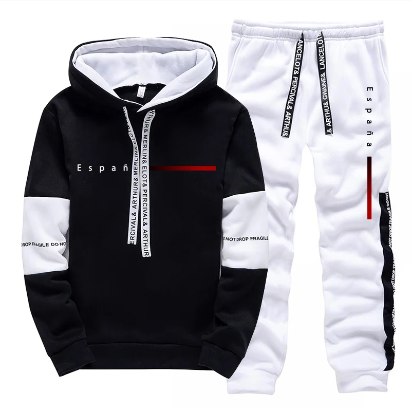 Spain Fashion Men's Set Hooded - Mens Fashion Suits reseña y precio