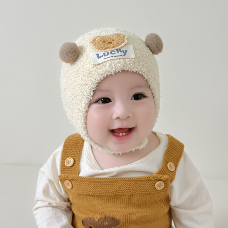 Cute Bear Baby Ear Protection  - Beanie Winter Hat reseña y precio