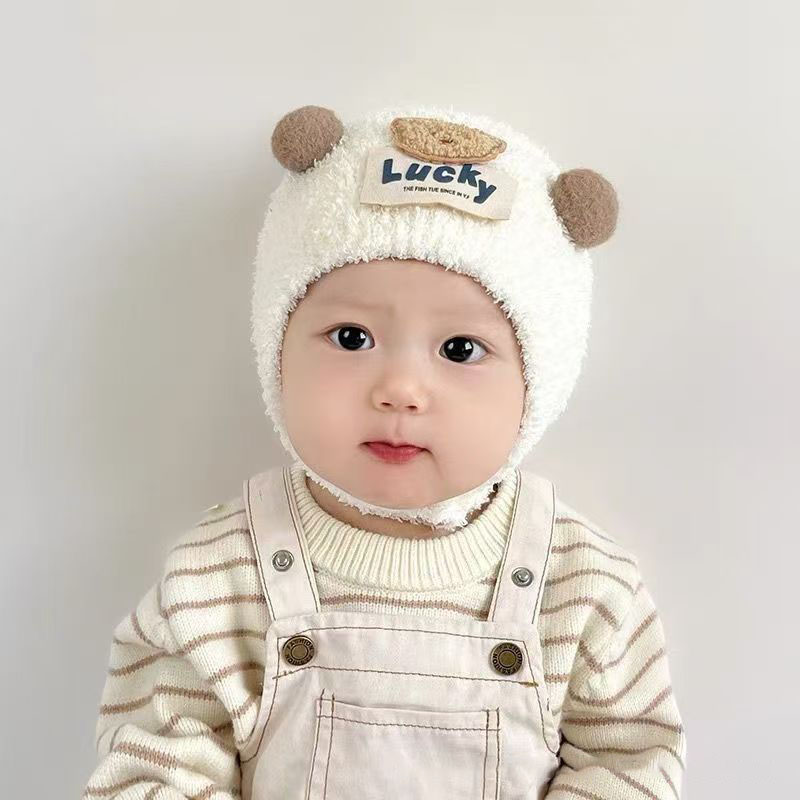 Cute Bear Baby Ear Protection  - Beanie Winter Hat reseña y precio