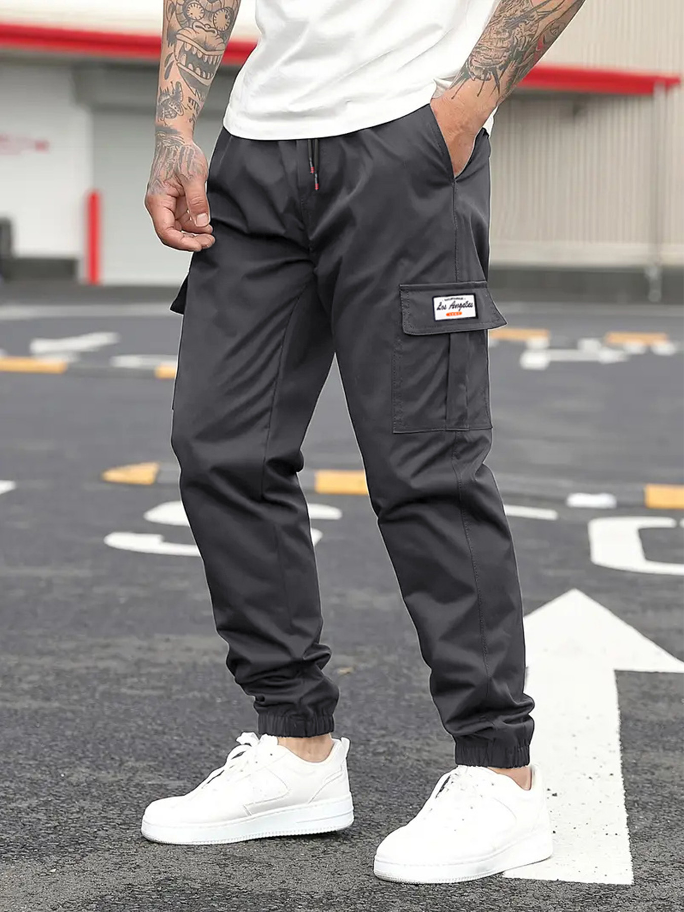 Men's Cargo Pants Sweatpants O - Cargo Jogger Pants reseña y precio