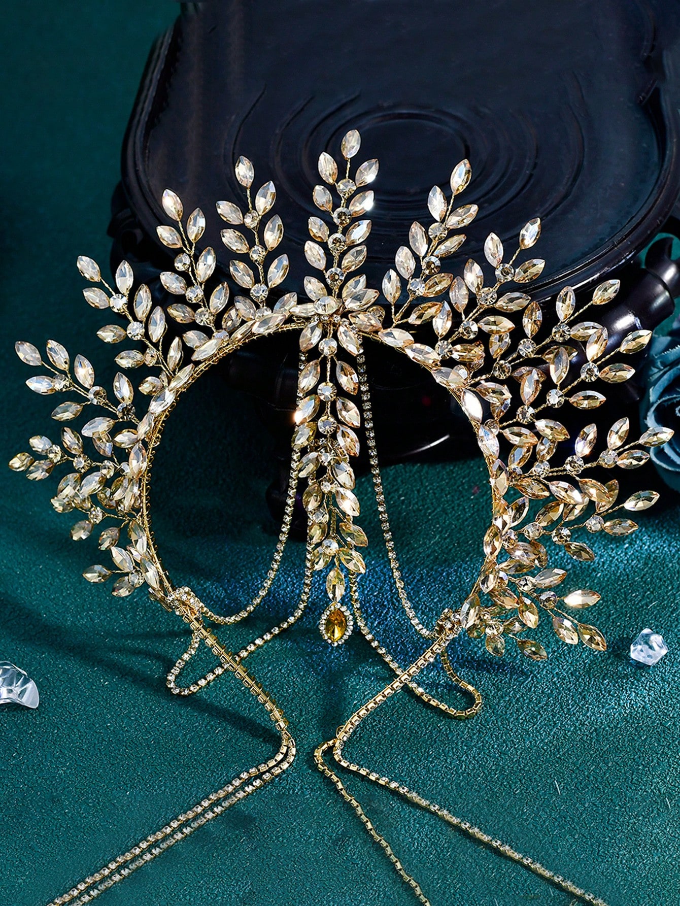 1pc Luxurious Bridal Crown Hea - Men'S Fashion Accessories reseña y precio