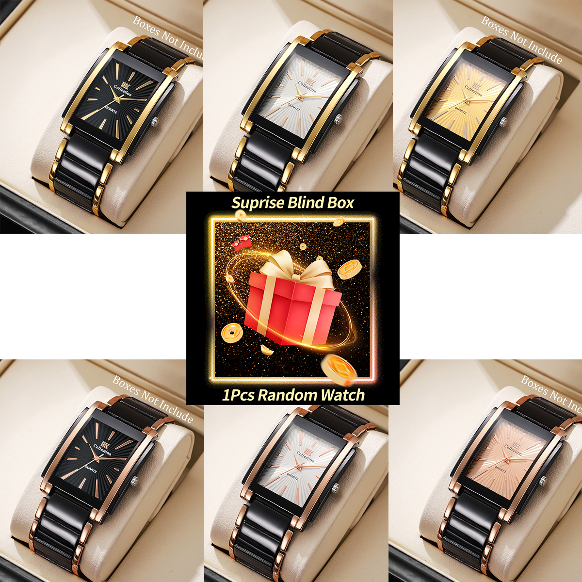 1PC Surprise Mystery Blind Wat - Mens Fashion Watch reseña y precio