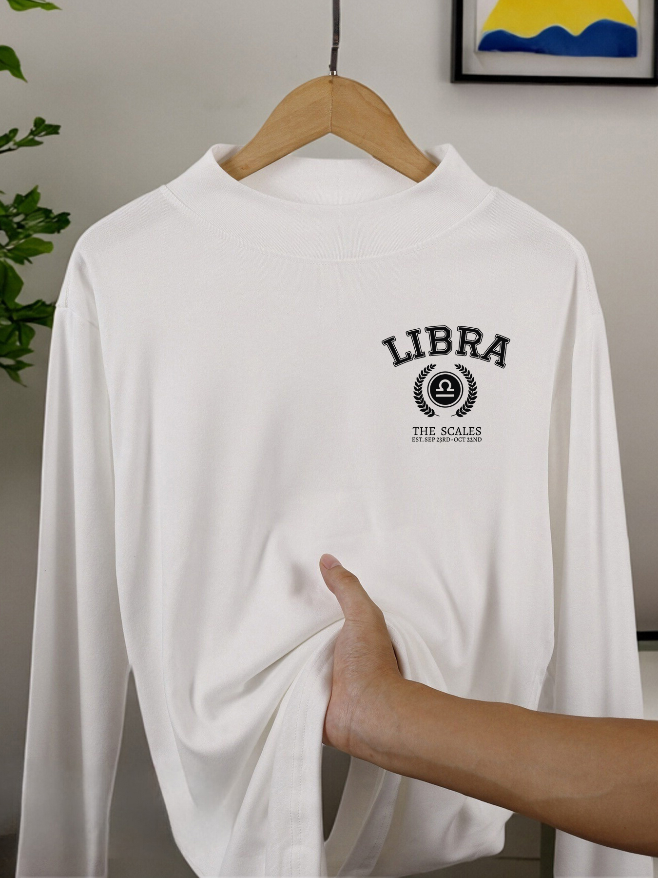 Libra The Scales Print Leisure - Mens Fashion Top reseña y precio