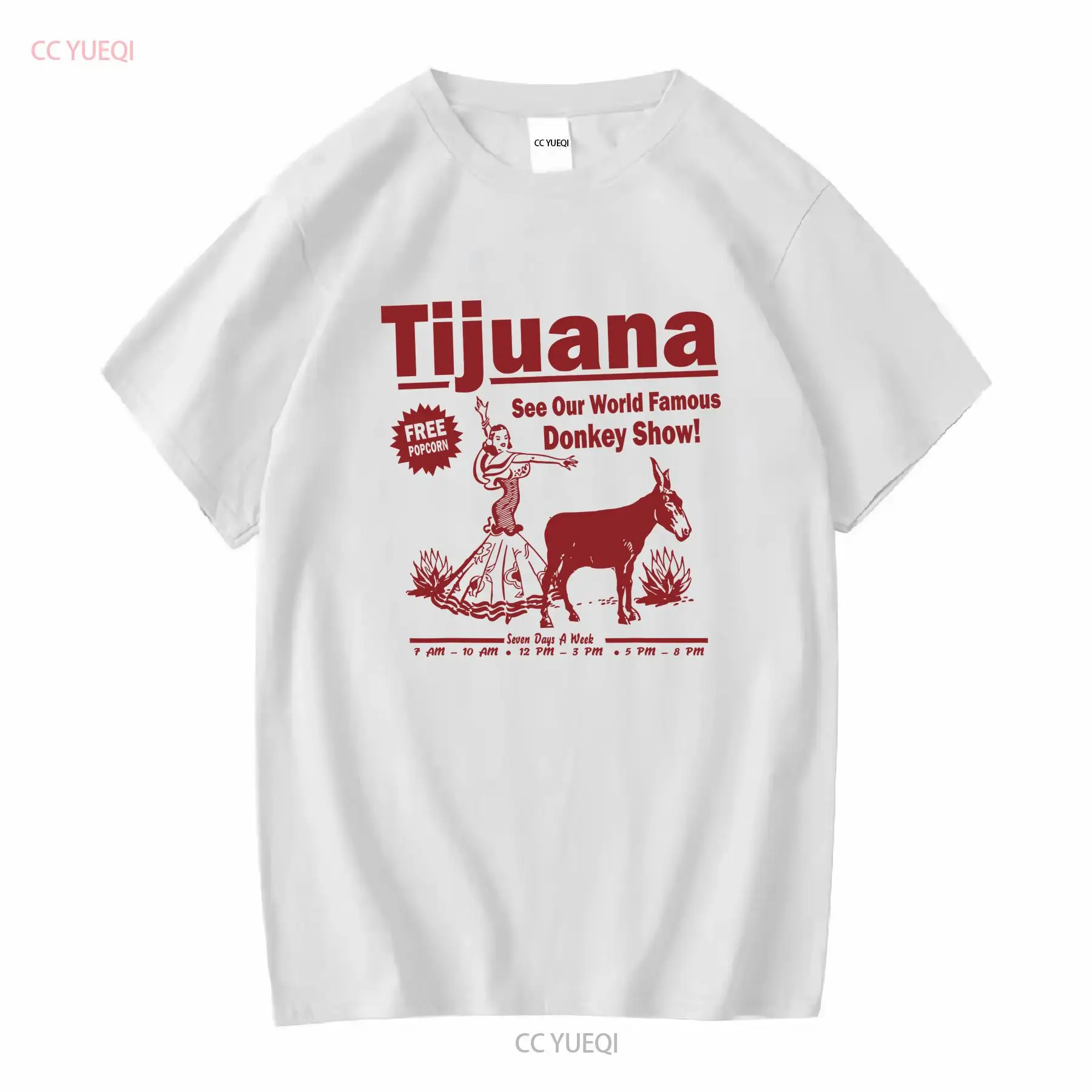 Funny T Shirt Tijuana Donkey S - Men'S Fashion Tijuana reseña y precio
