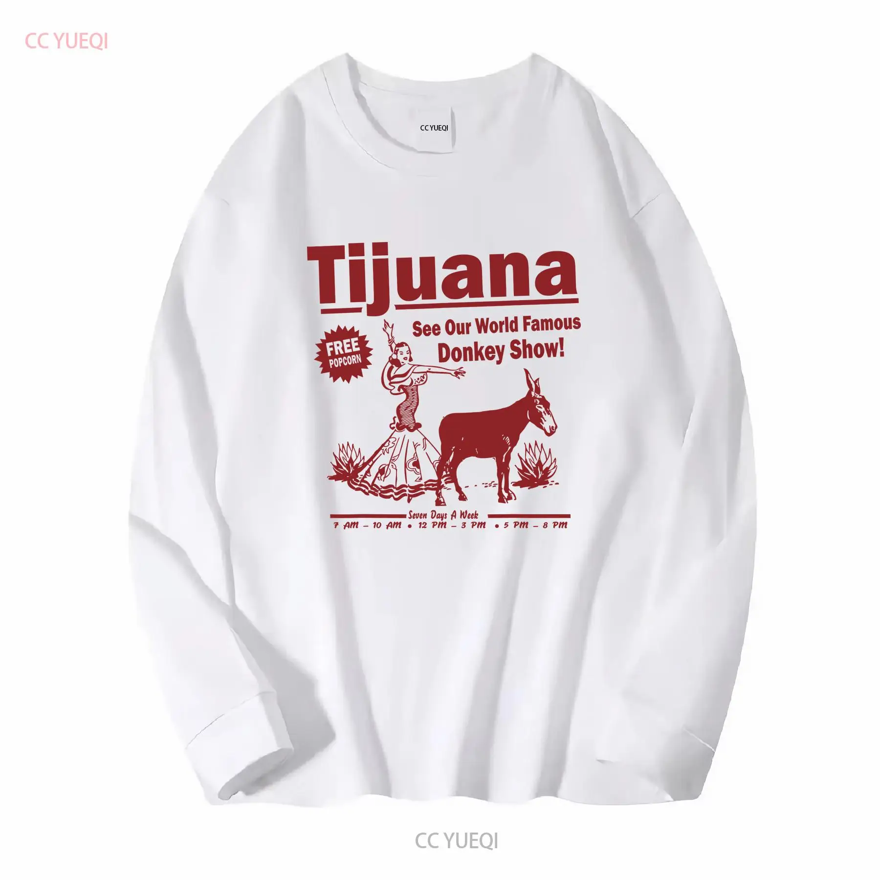 Funny T Shirt Tijuana Donkey S - Men'S Fashion Tijuana reseña y precio