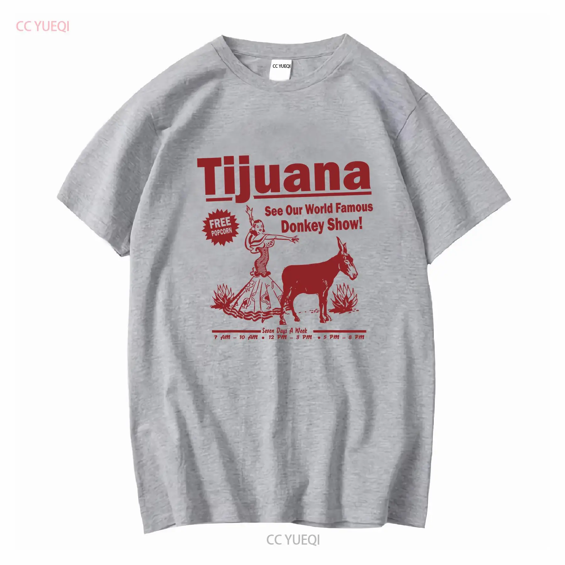 Funny T Shirt Tijuana Donkey S - Men'S Fashion Tijuana reseña y precio