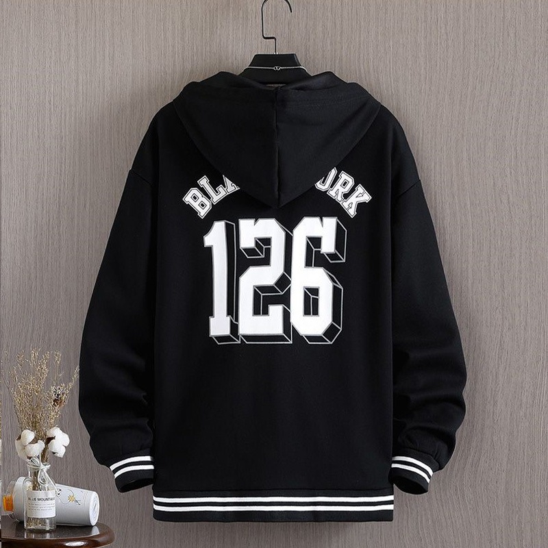 New Men's Hooded Jacket M-6XL  - Mens Fashion Baseball Jersey reseña y precio
