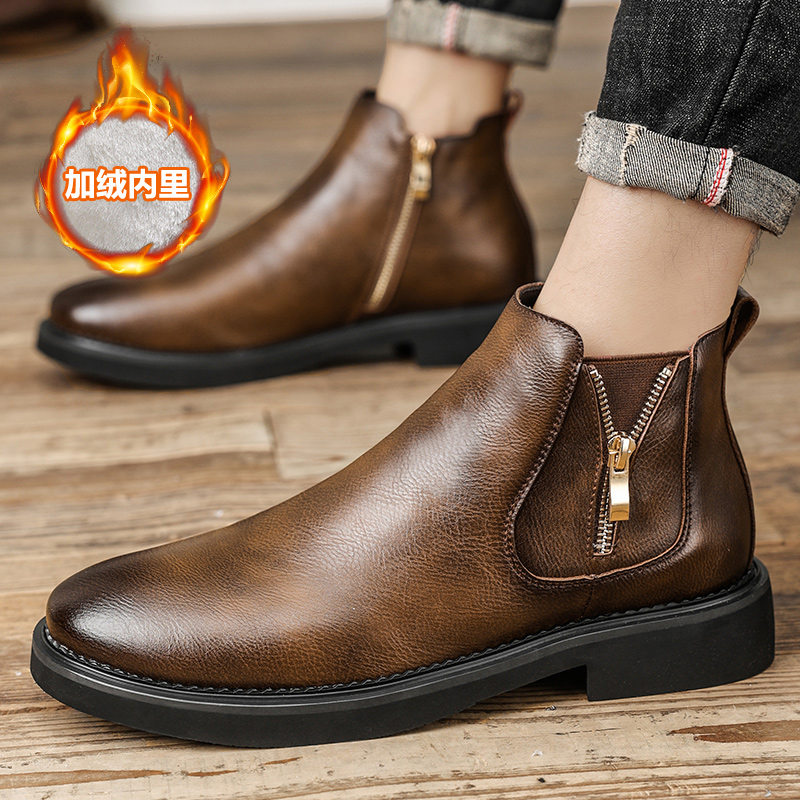 2025 Winter Genuine Leather Sh - Mens Fashion Winter 2025 reseña y precio