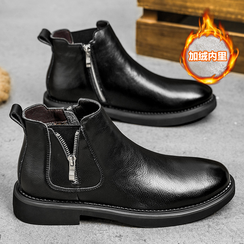 2025 Winter Genuine Leather Sh - Mens Fashion Winter 2025 reseña y precio