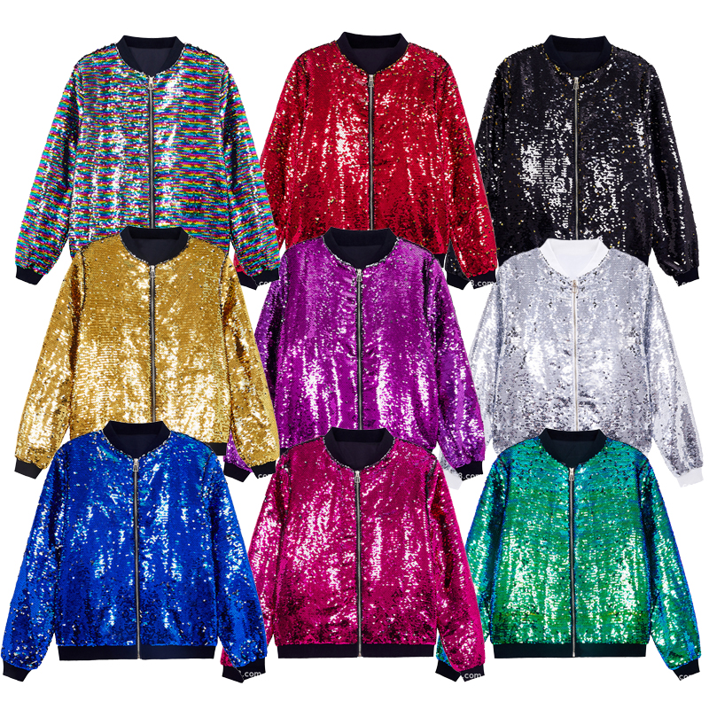 2025 New Flip Over Sequin Jack - Mens Fashion Baseball Jersey reseña y precio