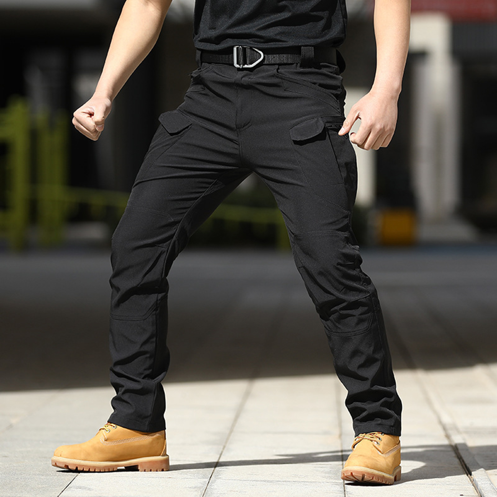 Men Camo Multi Pockets Cargo P - Cargo Jogger Pants reseña y precio
