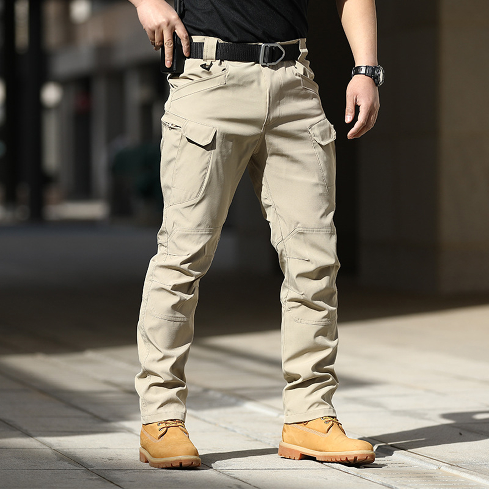 Men Camo Multi Pockets Cargo P - Cargo Jogger Pants reseña y precio