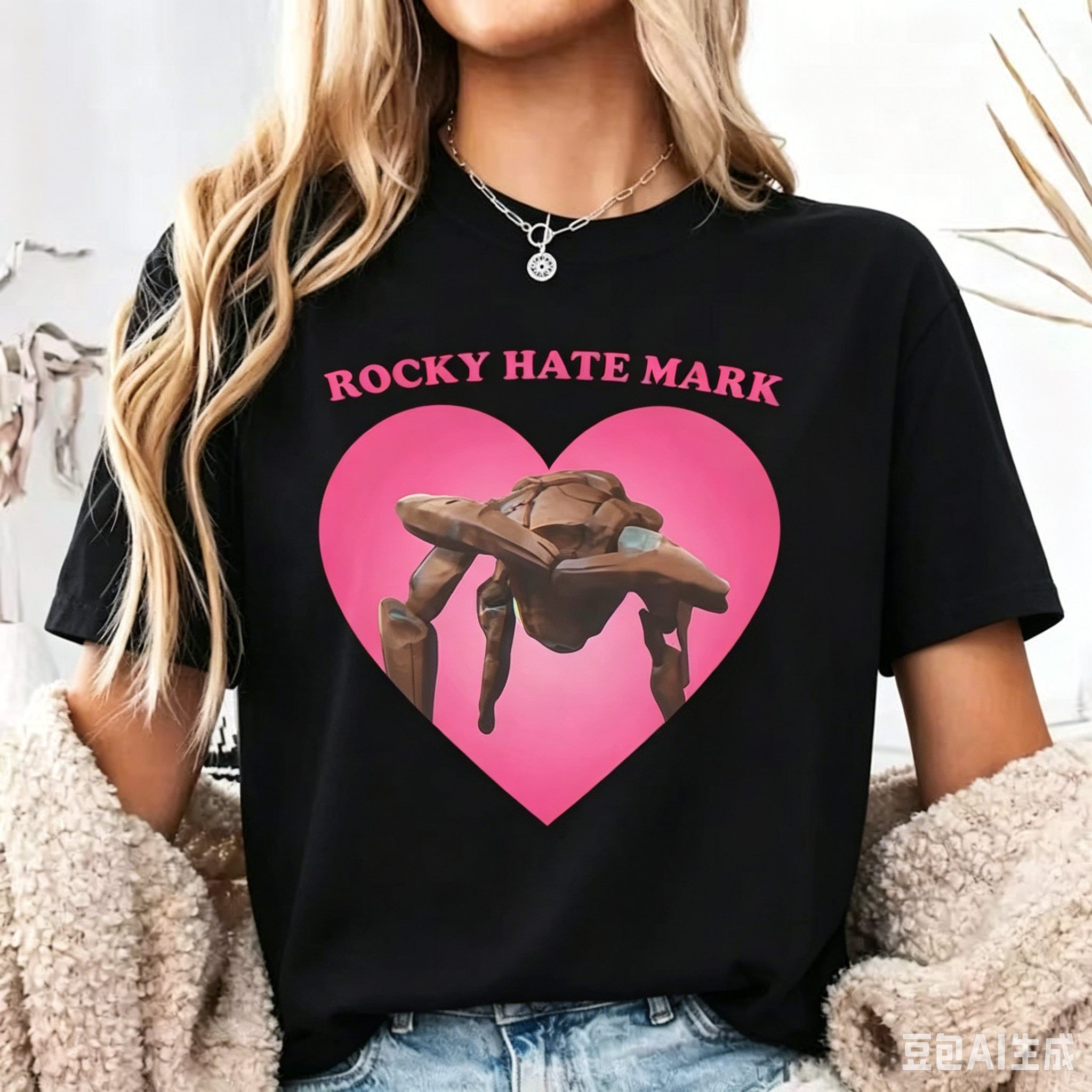 Rocky Hate Mark James Ortiz As - Men'S Fashion Pink Shirt reseña y precio