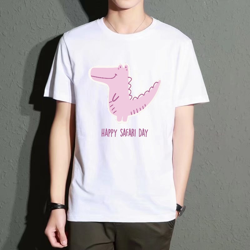 Men's Black Round-Neck Short-S - Men'S Fashion Pink Shirt reseña y precio